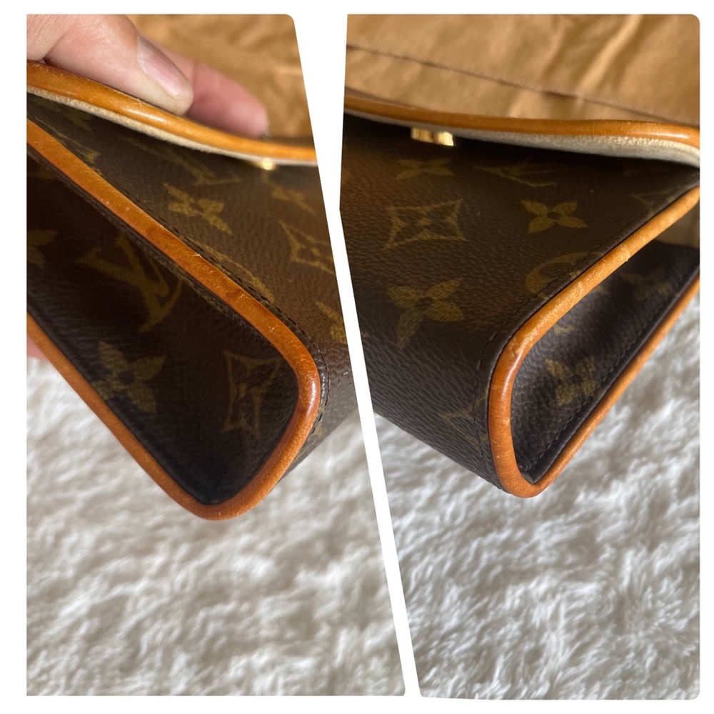 Louis Vuitton florentine Monogram Brown Crossbody Bag❤️🩵🖤💛💖 - Picture 5 of 17